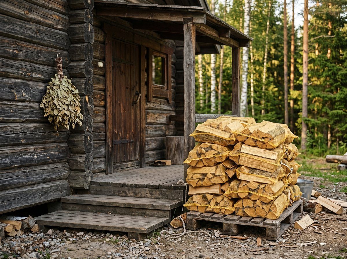 Декоративные дрова — 9 м³ — переулок Новая, 14с2